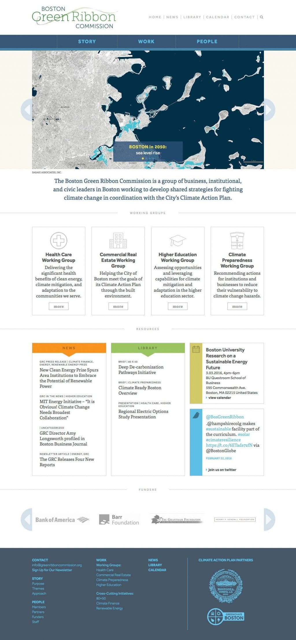 Boston Green Ribbon Commission website