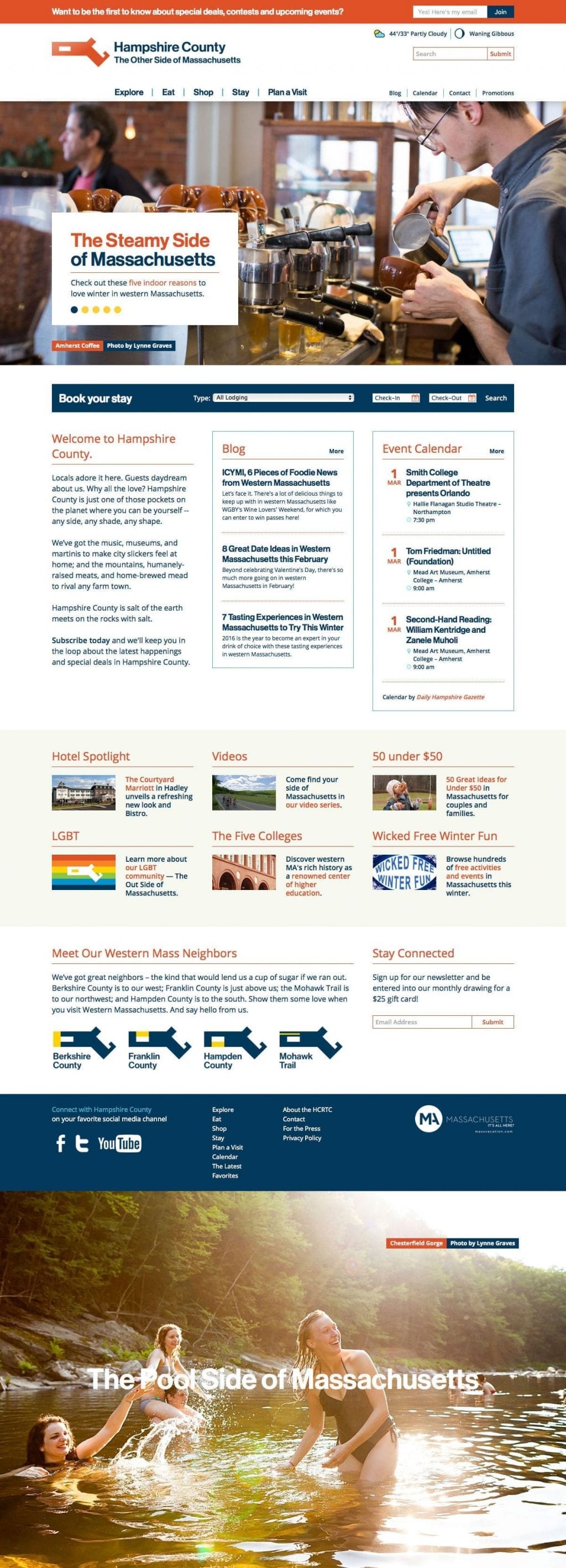 Visit Hampshire County website
